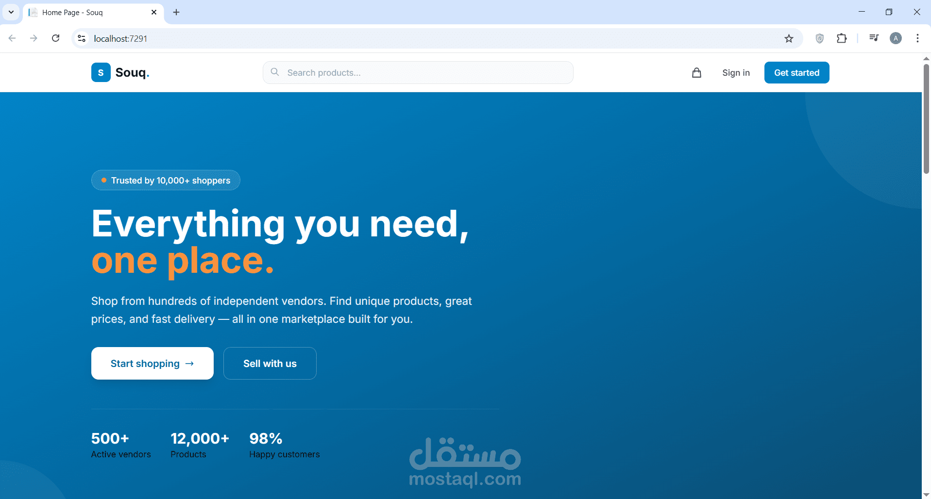 Souq — Multi-Vendor Marketplace