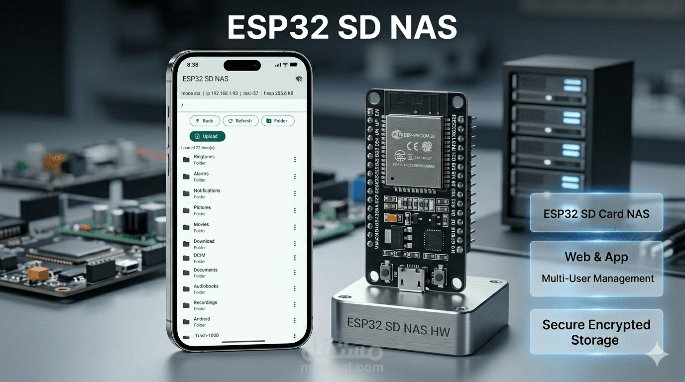 ESP32 SD NAS
