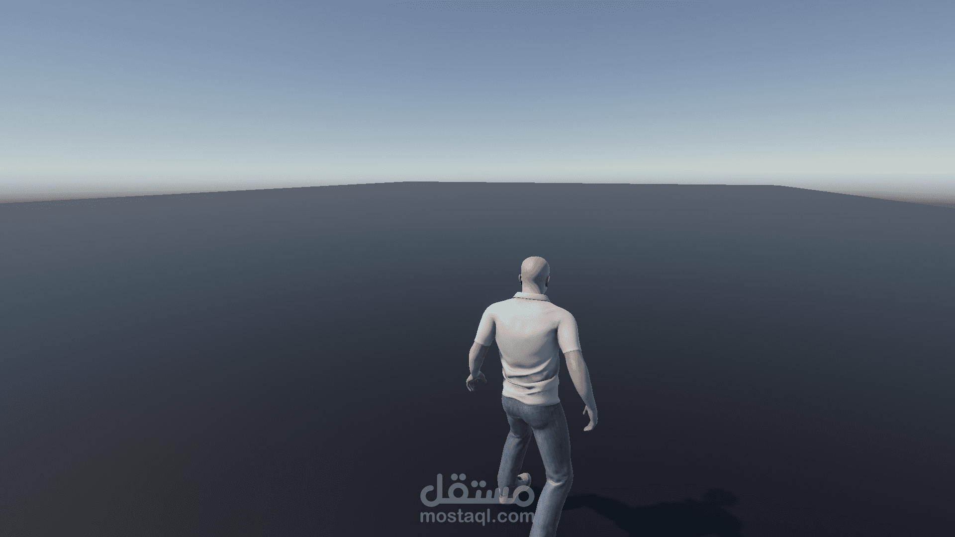 لعبة ثلاثية الابعاد من منظور الشخص الثالث