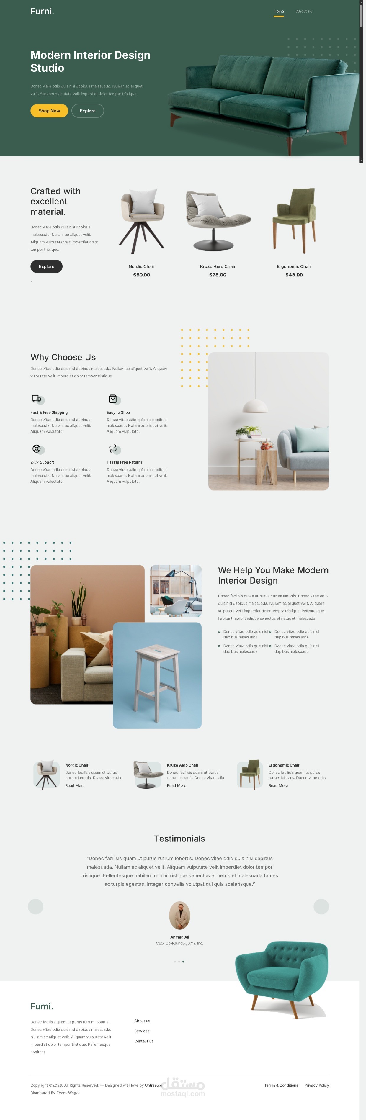 Furni E-Commerce