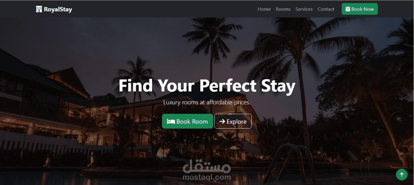 RoyalStay Web App