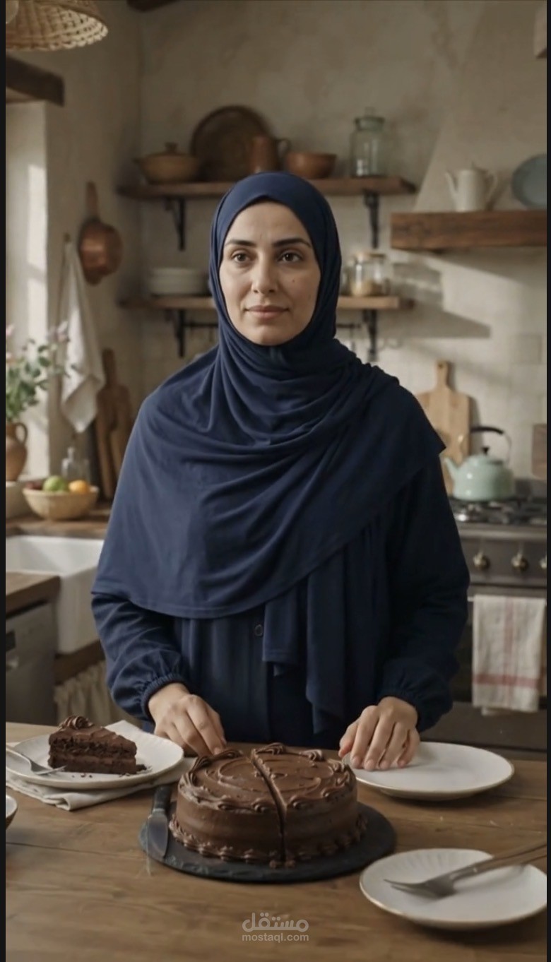 فيديو ذكاء اصطناعي Ai اعلانية لمنصة رف