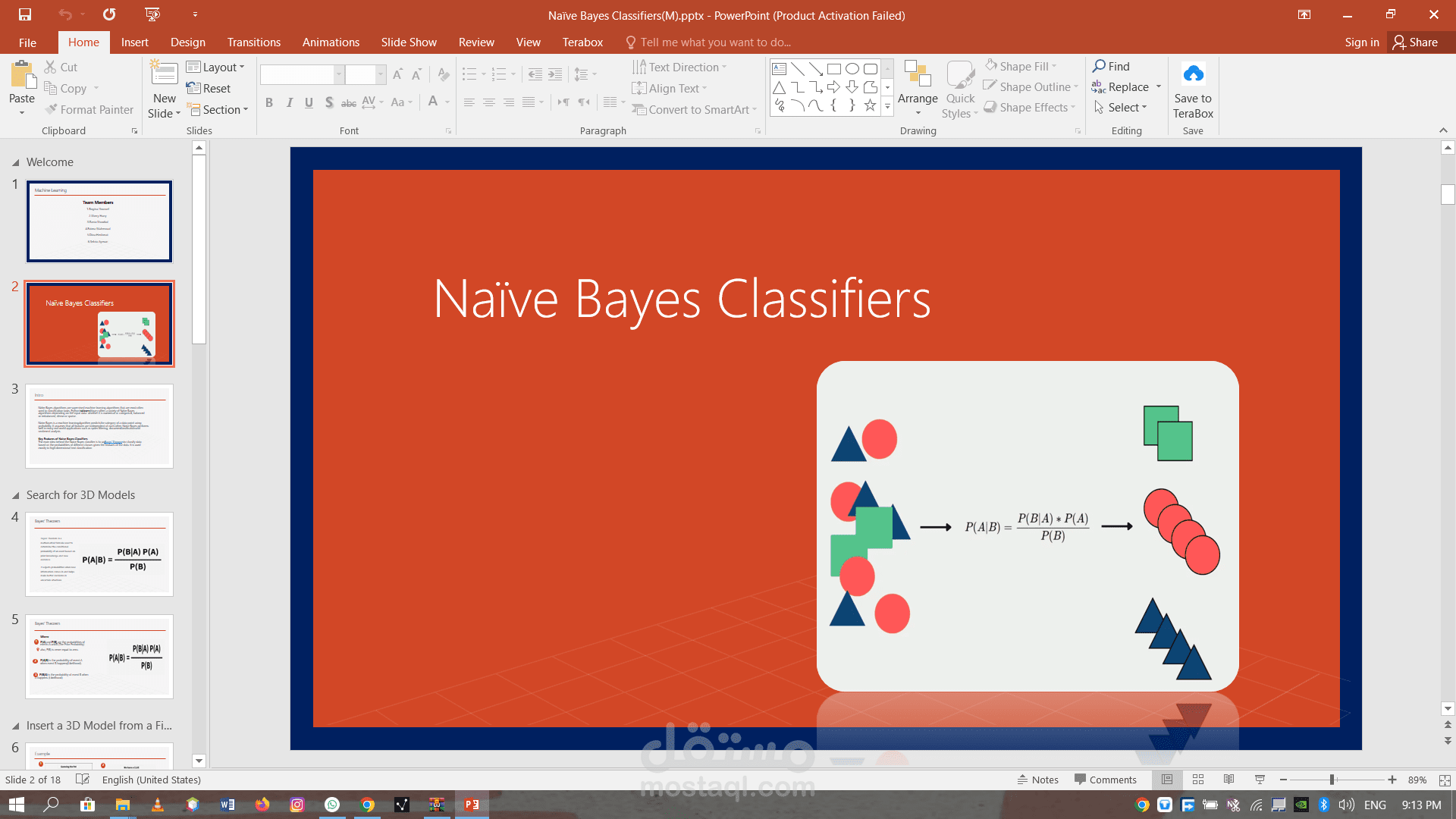 Naive Bayes Classifier Presentation