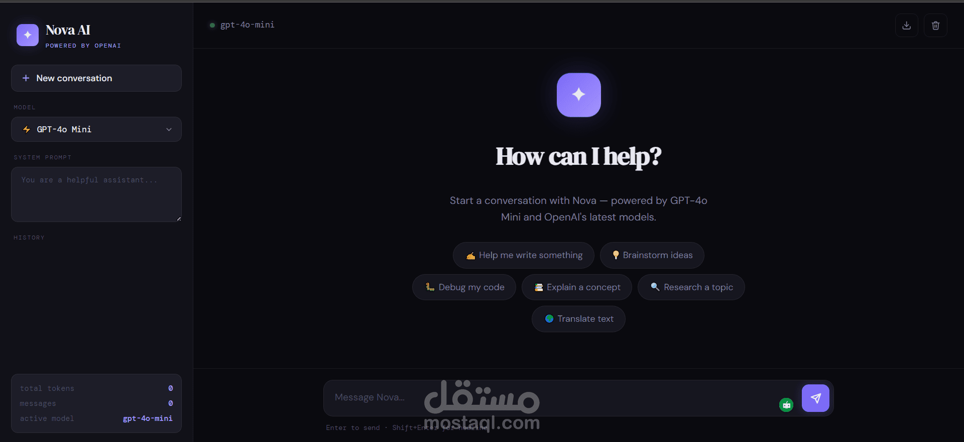 ChatGPT-clone-with-OpenAI-APIs
