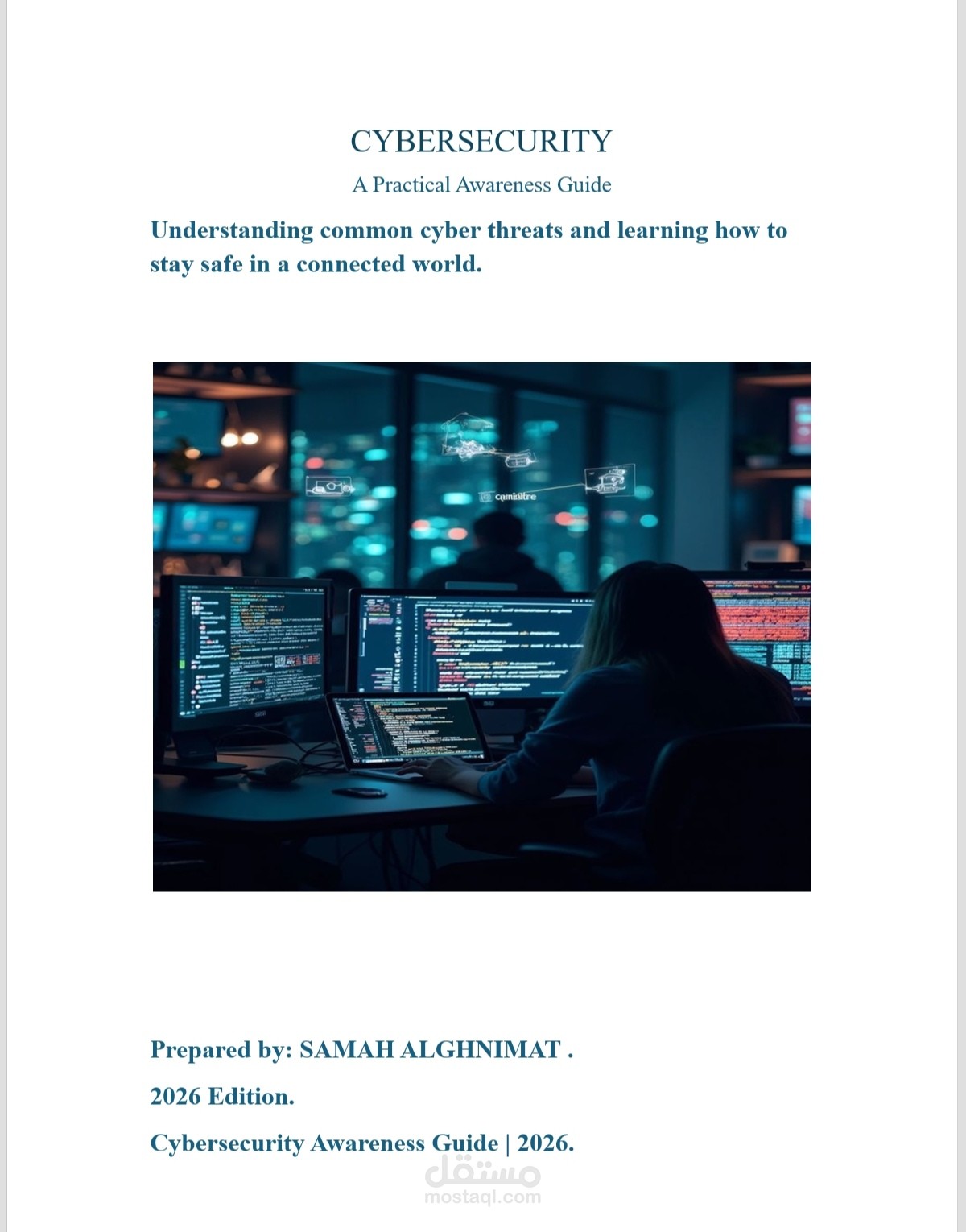 Cybersecurity Awareness Guide – Word Document