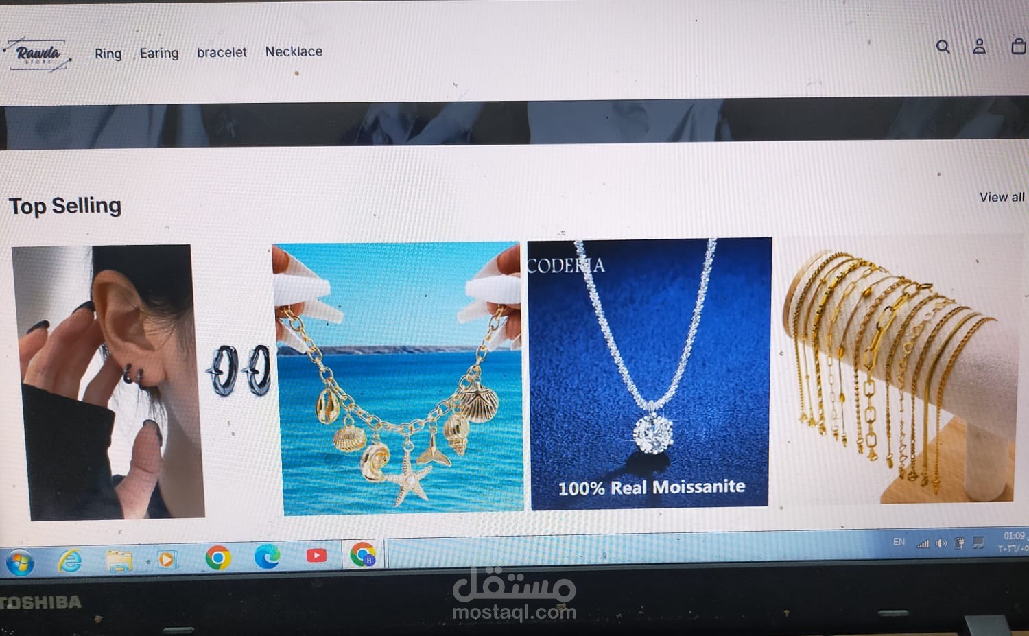 تصميم متجر شوبيفاى احترافى