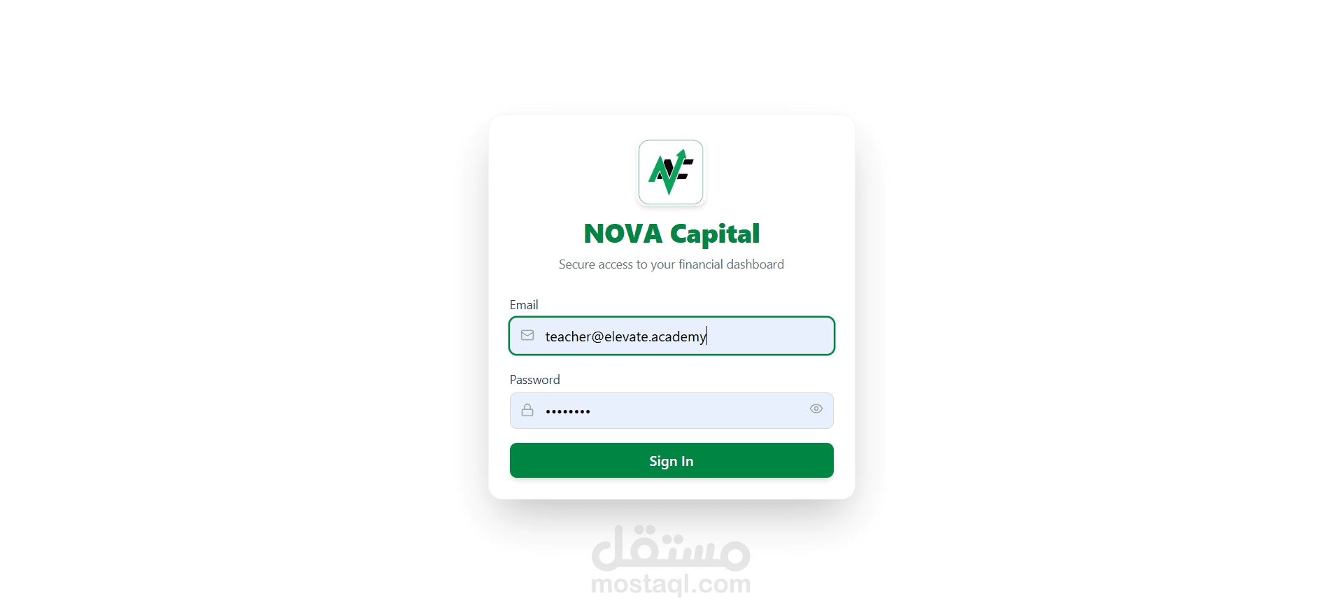 NOVACapital Smart Financial Solutions