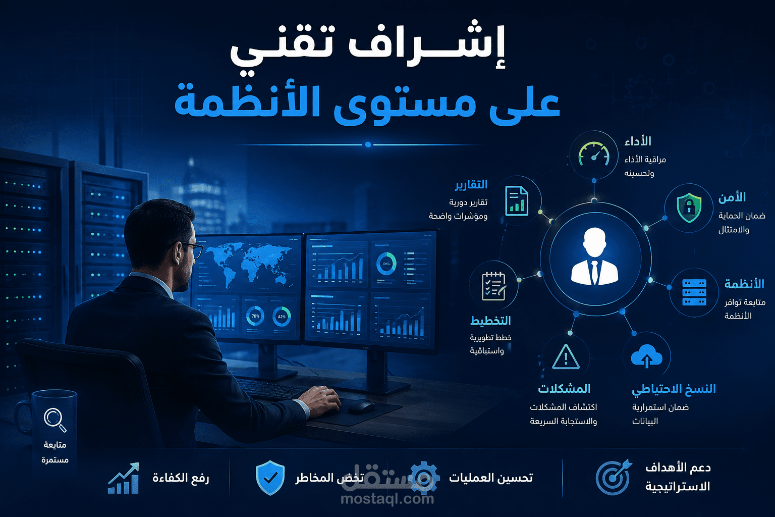 إشراف تقني على مستوى الأنظمة