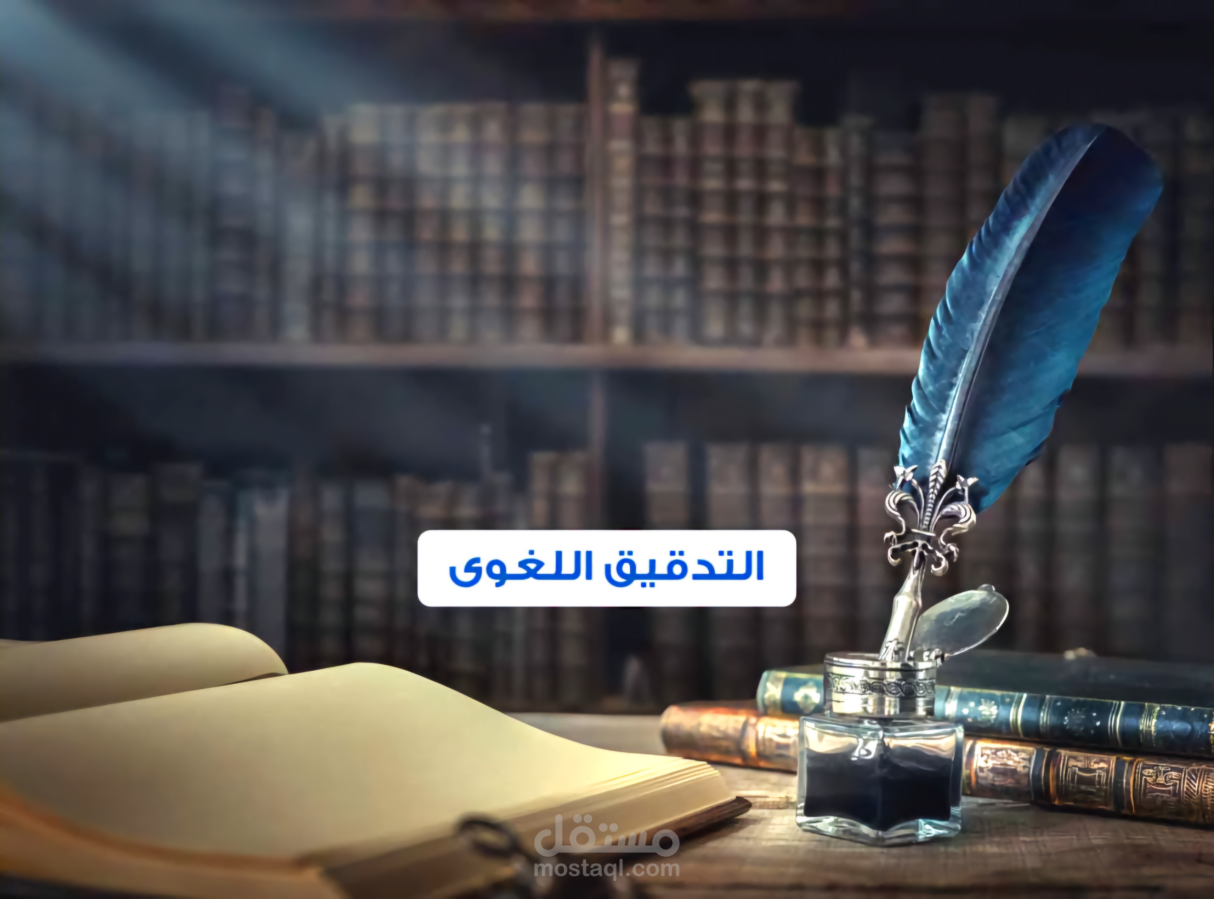 تدقيق لغوي ونحوي احترافي وتصحيح إملائي للكتب والمقالات بدقة عالية.