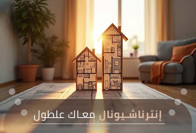 مجموعة تصميمات سوشيال ميديا لشركة انترناشيونال للانشاءات والمقاولات A collection of social media designs for International Contracting and Construction Company.