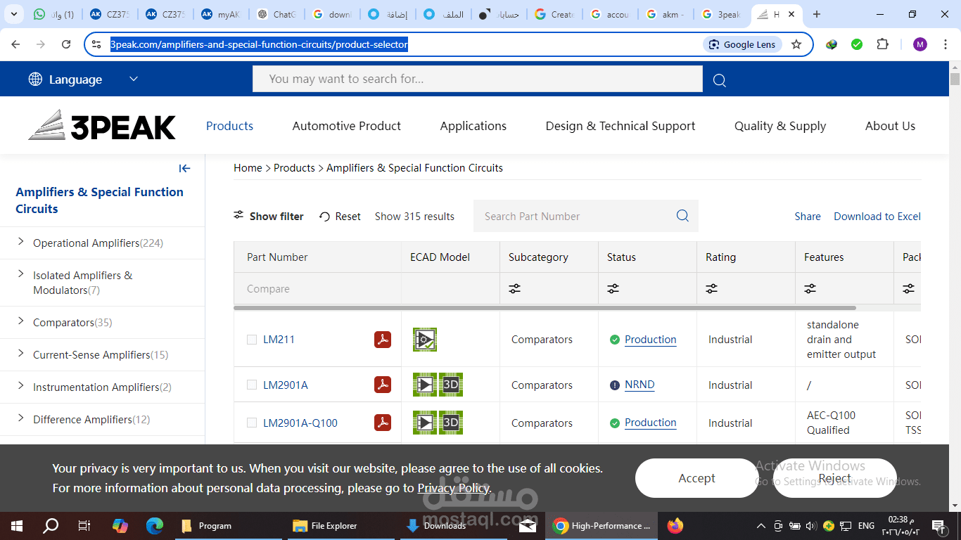 Auto detect excel file from html source