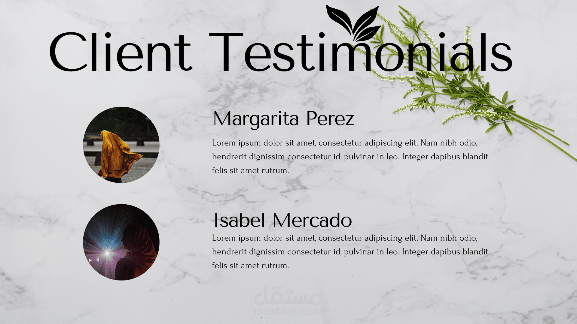 تصميم عرض تقديمي احترافي لمنتجات العناية بالبشرة (Skincare Presentation)