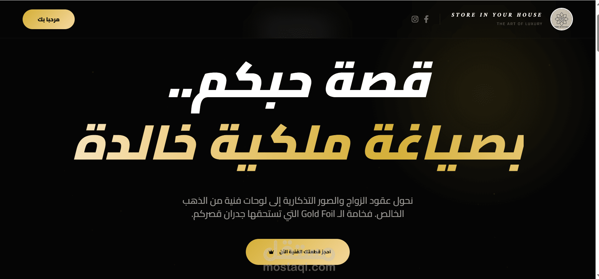 STORE IN YOUR HOUSE PREMIUM LANDING PAGE