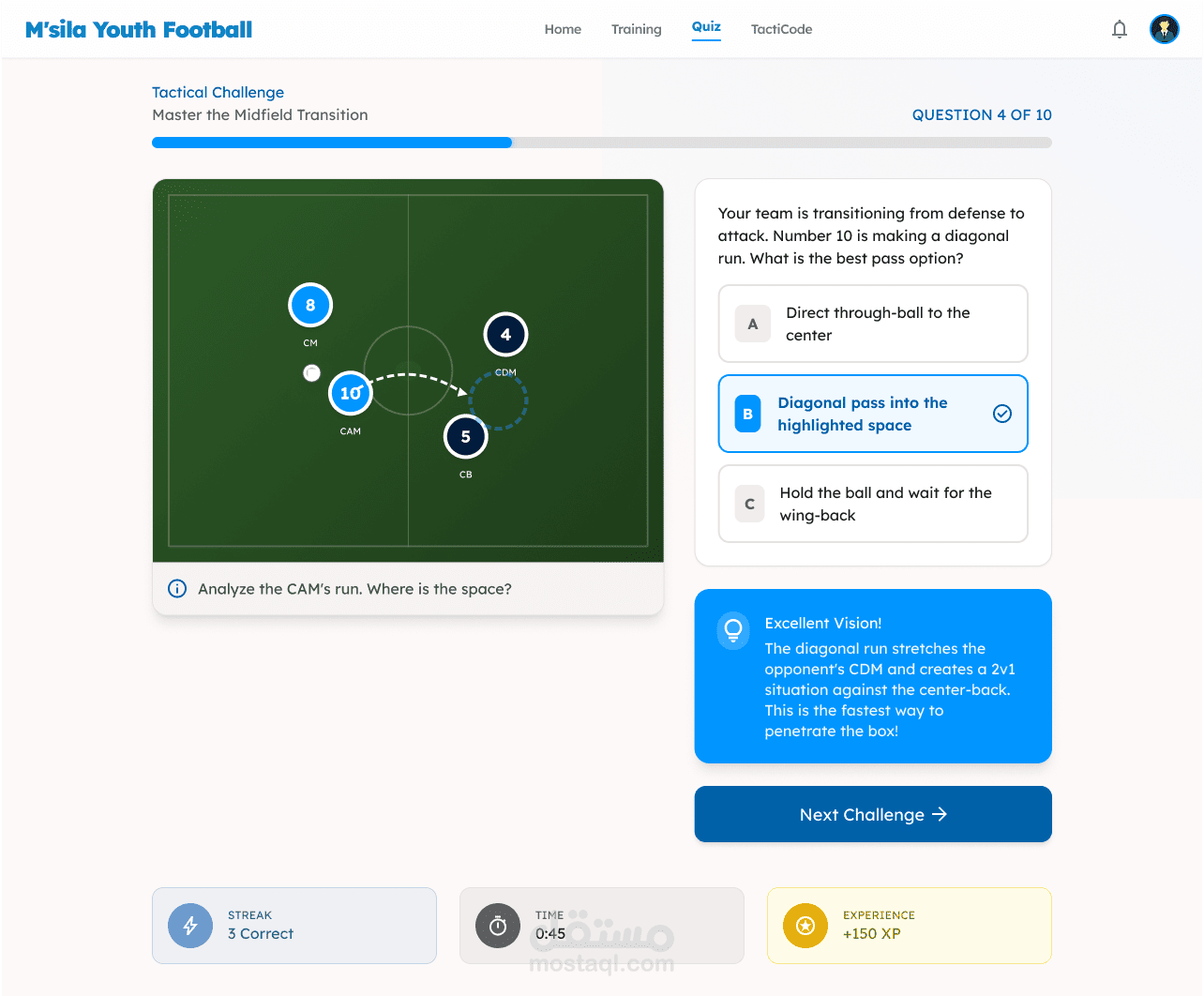 Interactive Football Training Platform with Tactical Simulation System