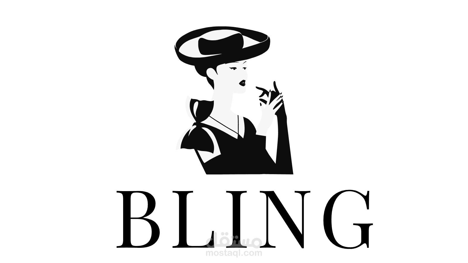 شعار وموكاب لبراند إكسسوارات وأزياء نسائية - BLING