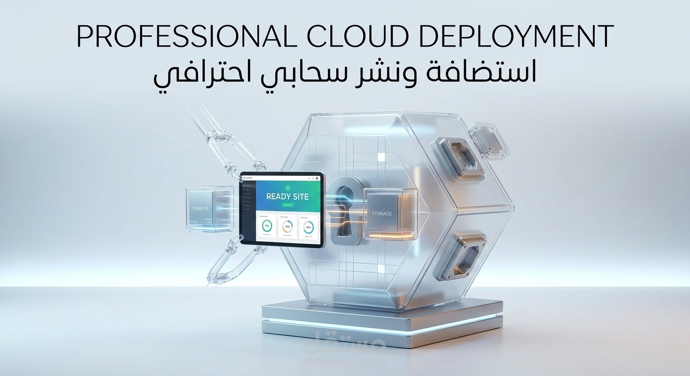 بناء بنية تحتية سحابية كاملة (Amazon AWS) احترافية وآمنة قابلة للتوسع مع نمو مشروعك