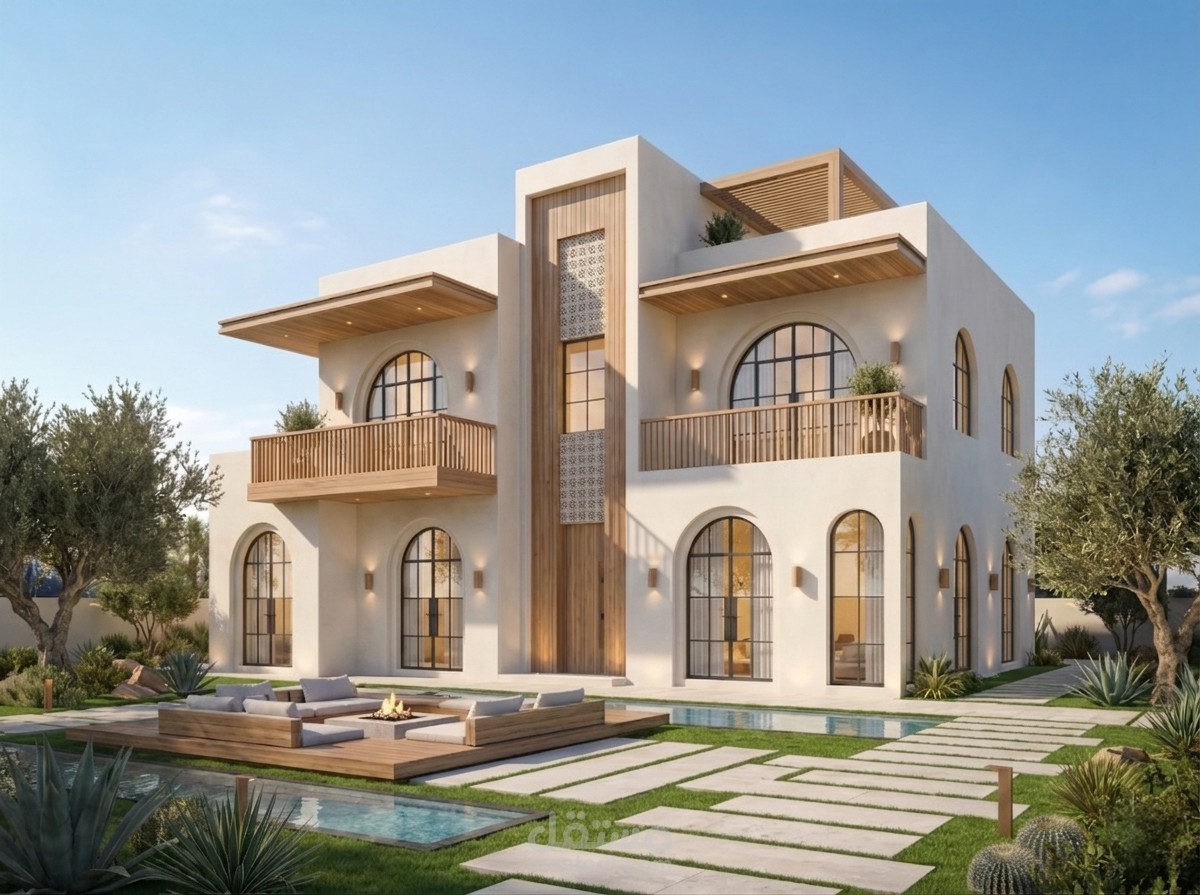 تطوير واجهة فيلا