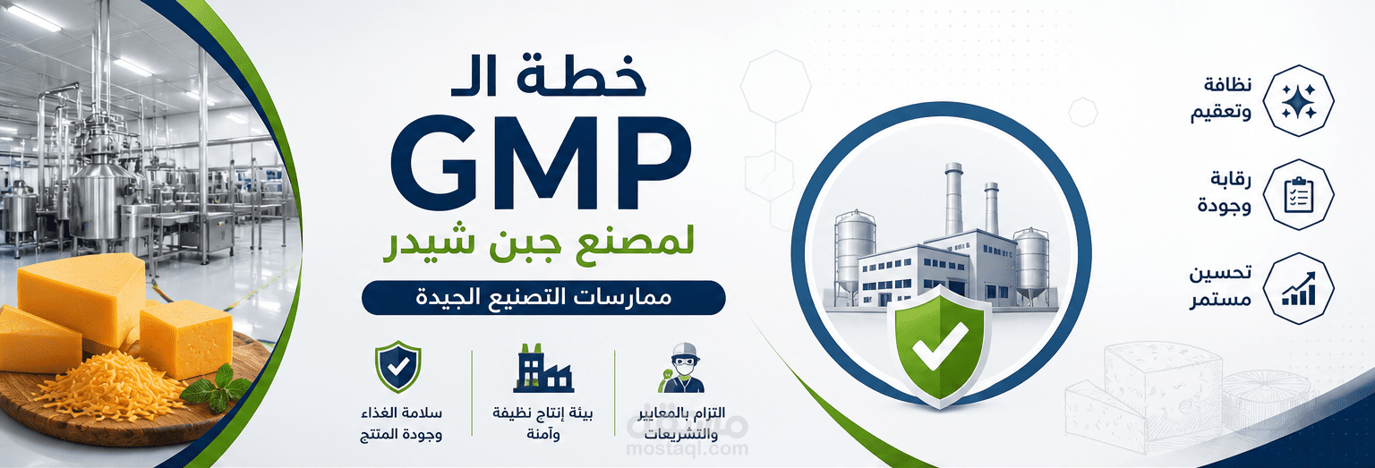 خطة gmp لمصنع اجبان