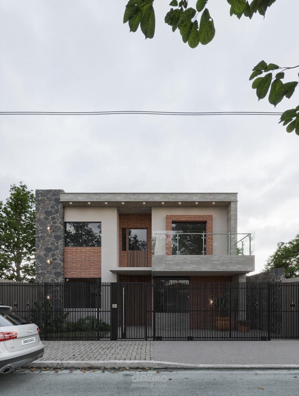 Modern Villa Exterior Design | تصميم واجهة فيلا مودرن