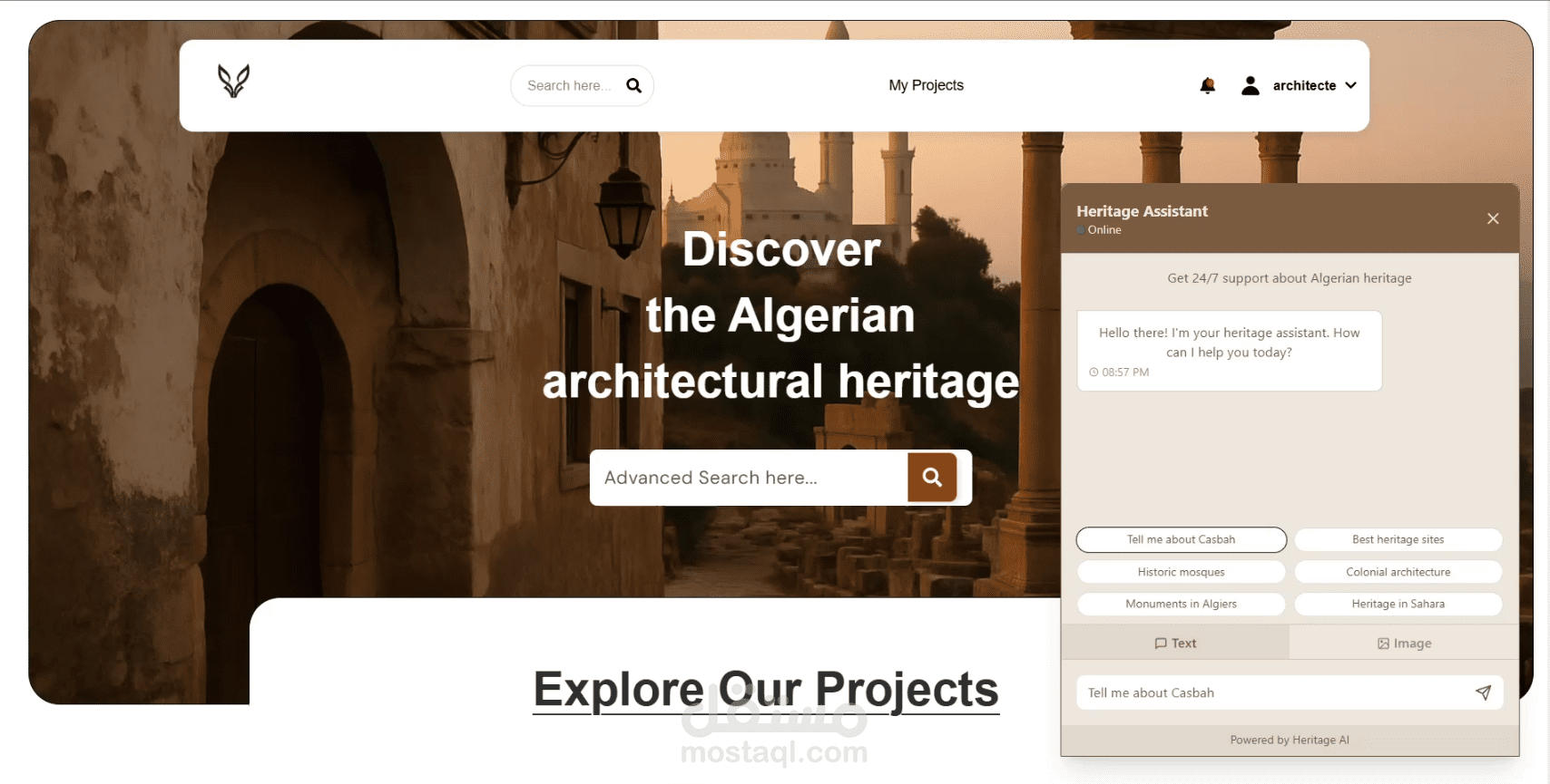 Archinest - منصة SaaS تعاونية لإدارة المشاريع البحثية