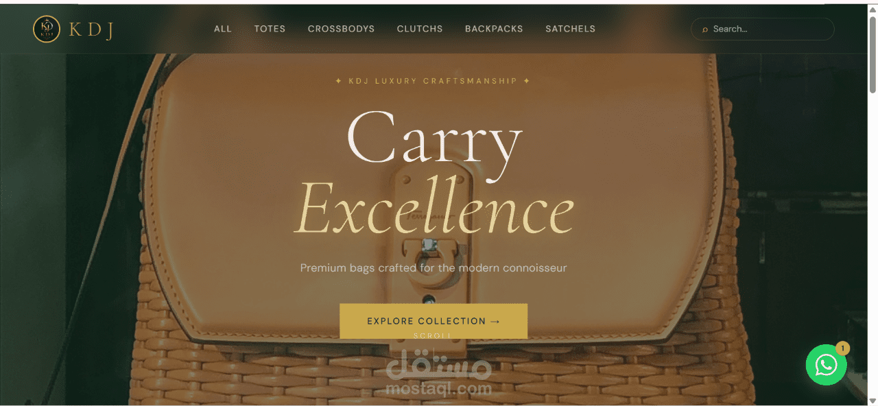 ✨ KDJ Luxury — موقع أزياء فاخر
