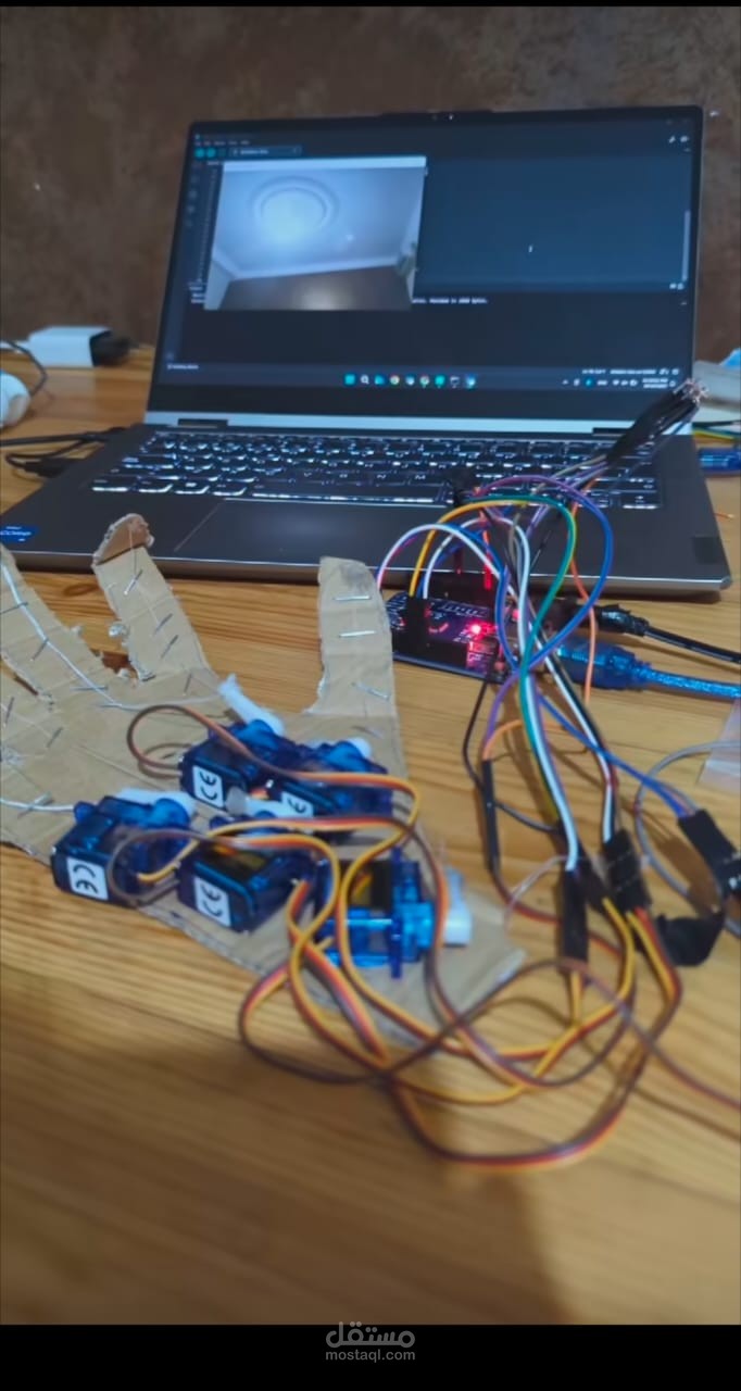AI Hand-Tracking Human-Machine Interface (HMI)
