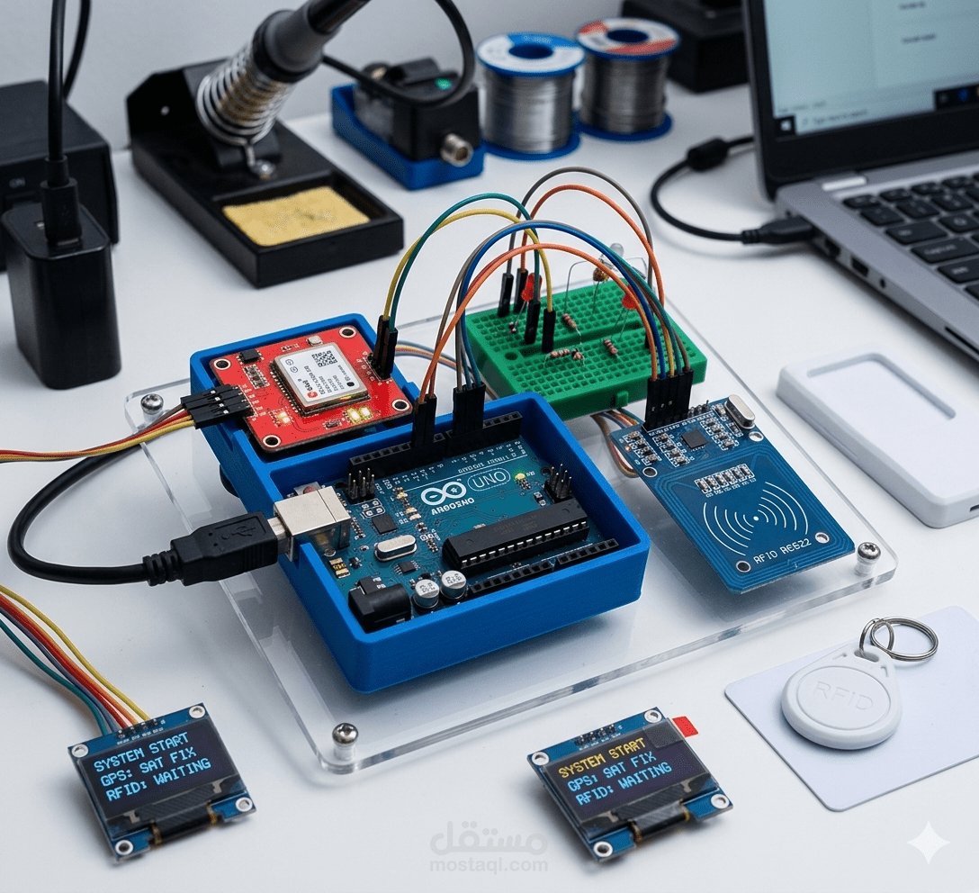 IoT GPS & RFID Tracking System