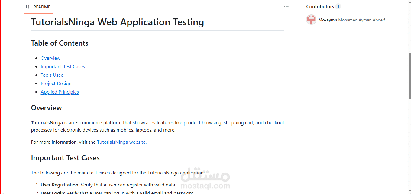 أتمتة اختبار متجر OpenCart الإلكتروني (Demo OpenCart - Automation Testing)
