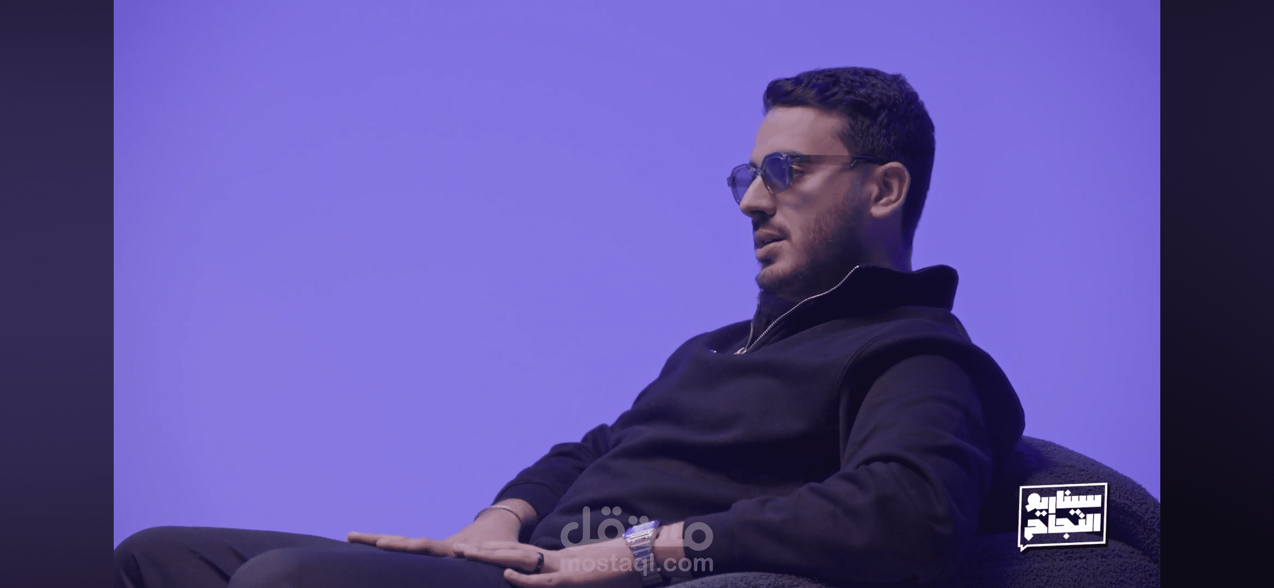 إخراج وتصوير برنامج حواري (بودكاست): سيناريو النجاح - الحلقة 01