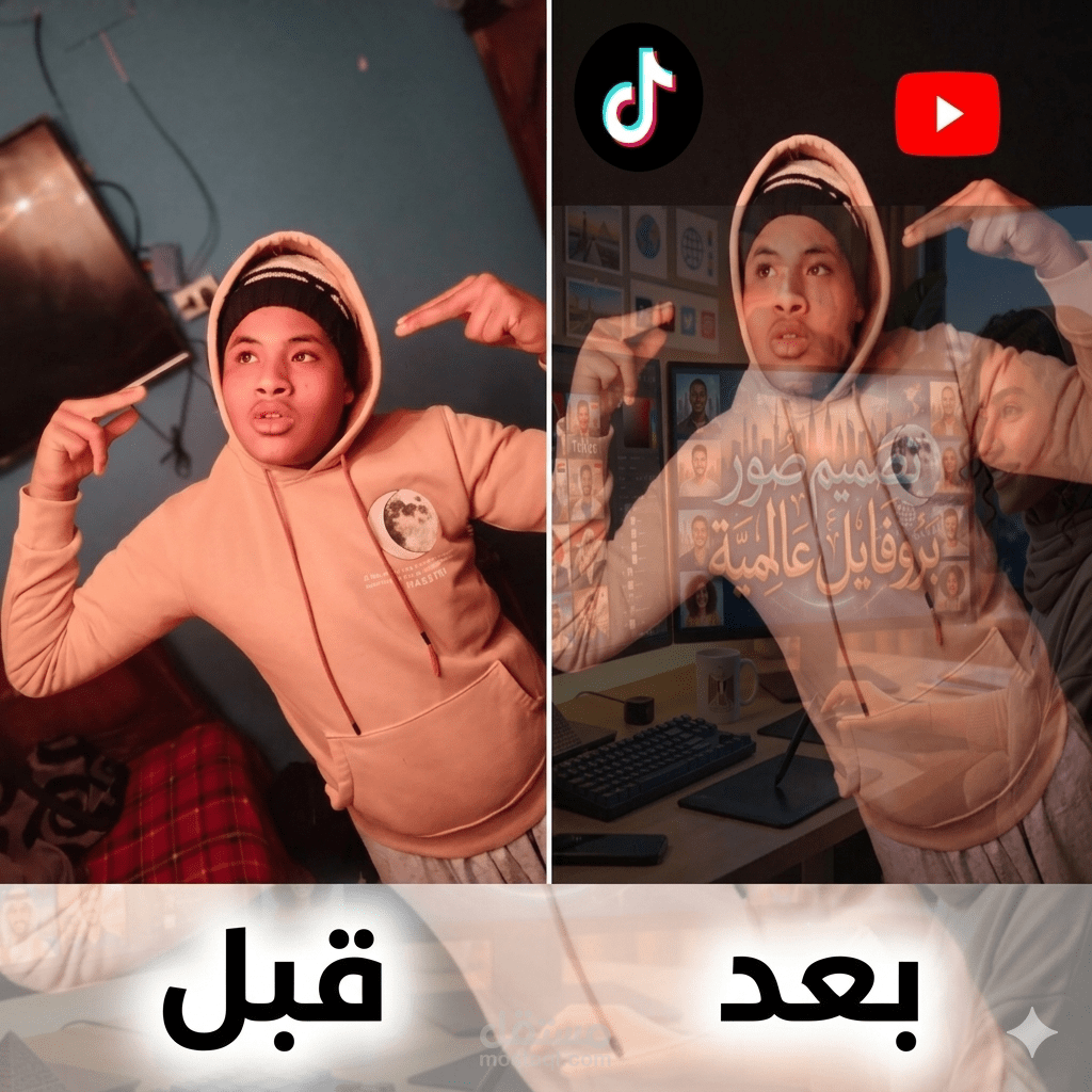 محرر فيديو ومصمم جرافيك | خدمات تعديل الوسائط المتعددة بدقة عالية