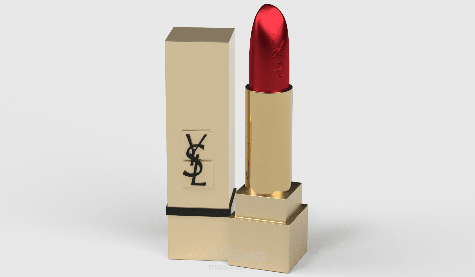 تصميم واقعي لأحمر شفاه YSL