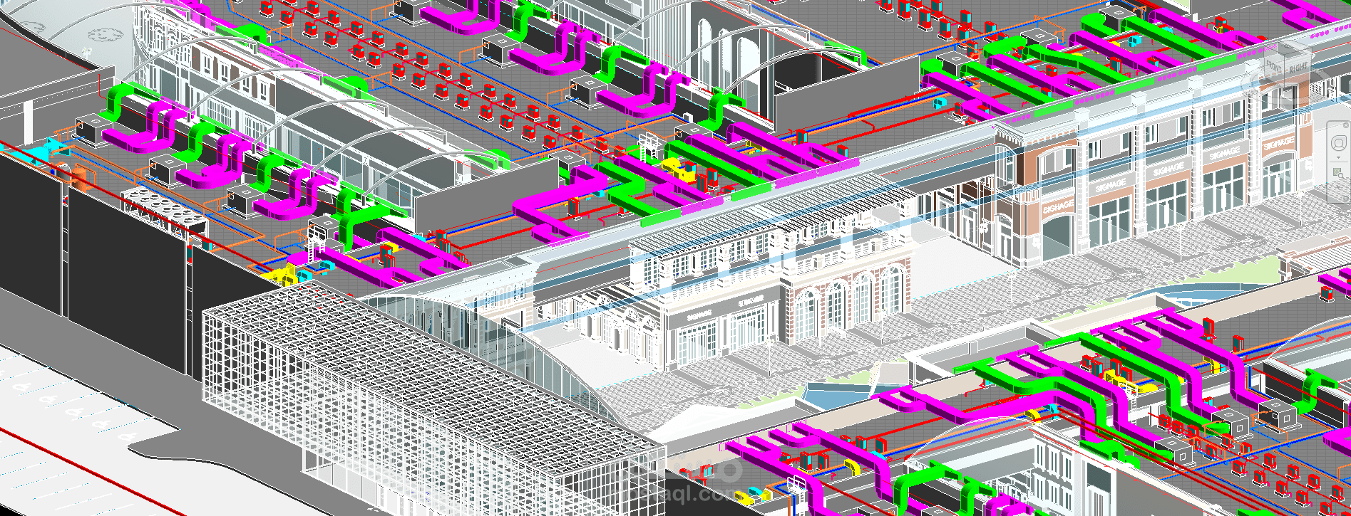 تصميم أعمال MEP
