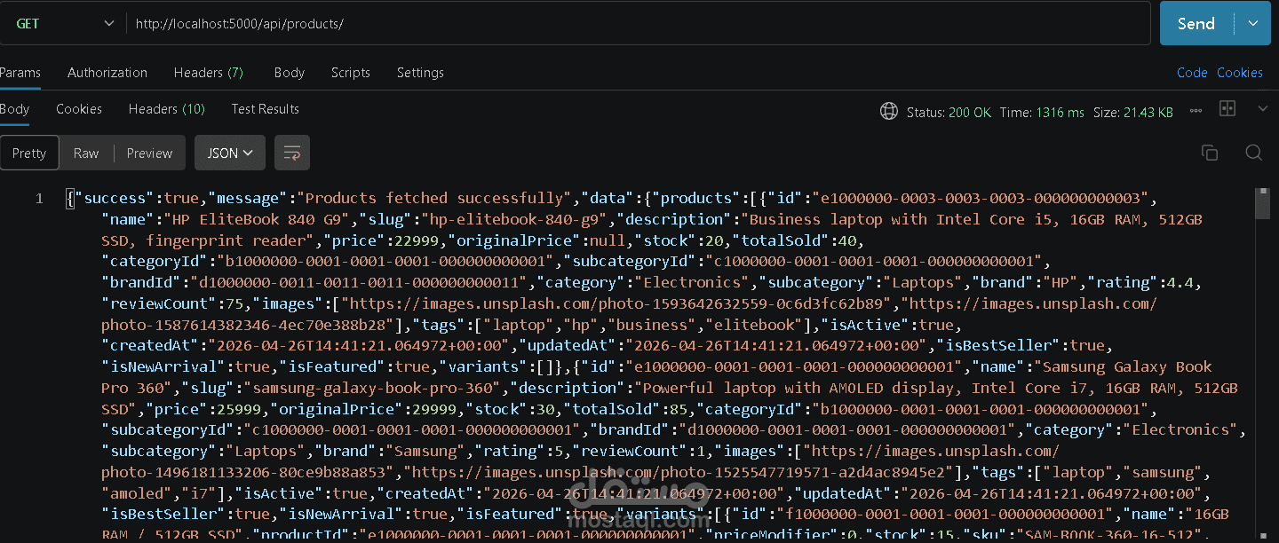 horus shop backend logic