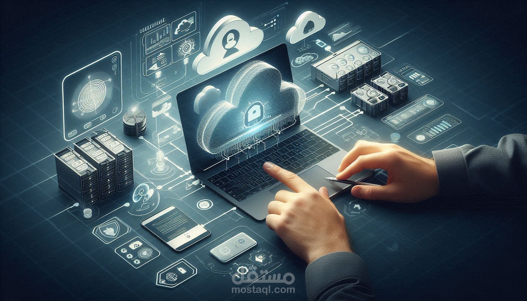 فتح حساب كلاود و اعداد VPS سيرفر