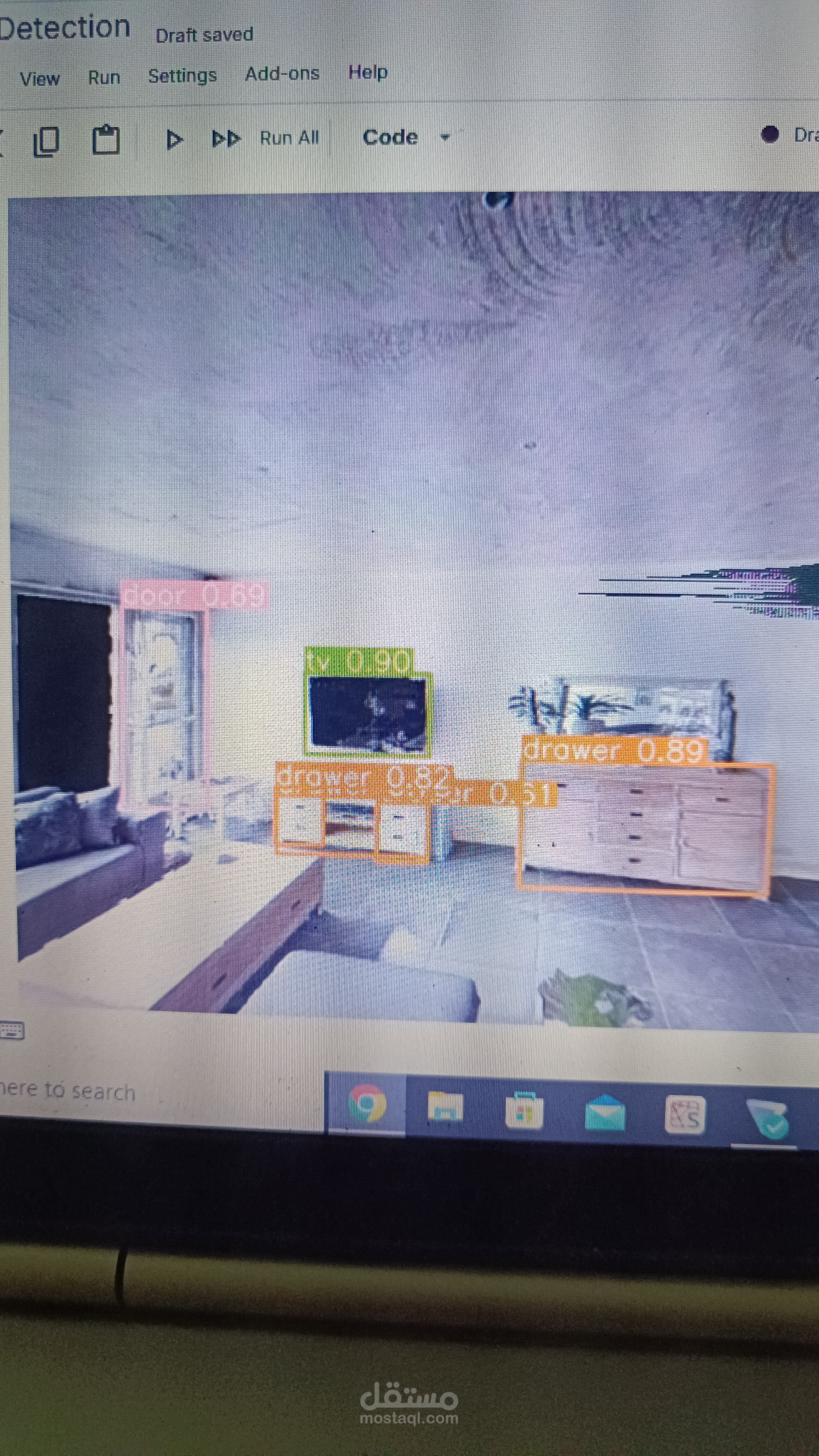 Object detection using YOLO