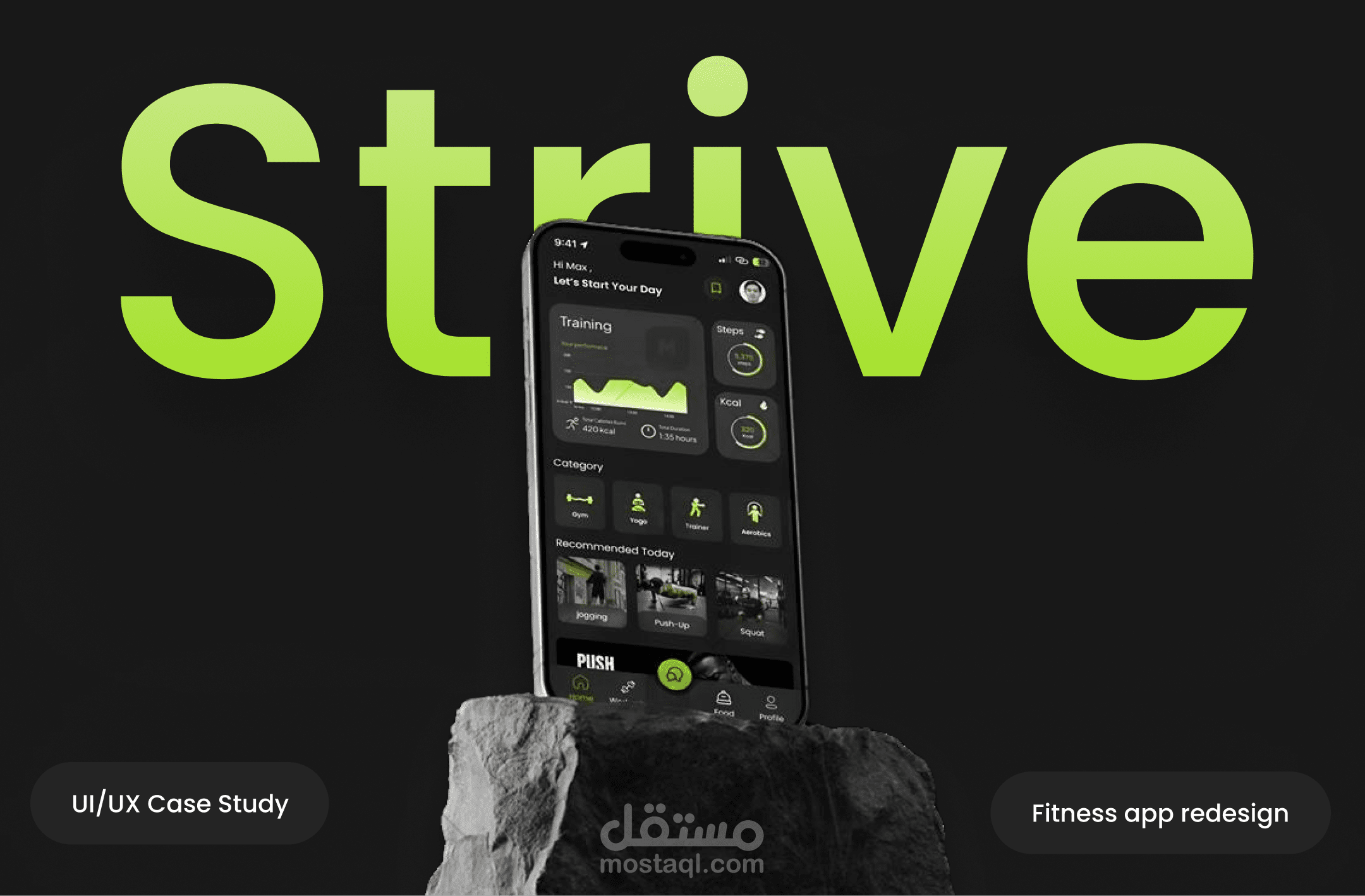 Strive – Fitness App Redesign