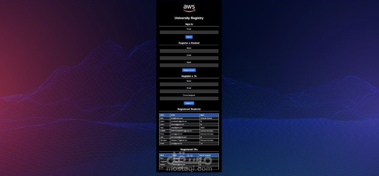 Scalable Cloud-Based Web Application on AWS
