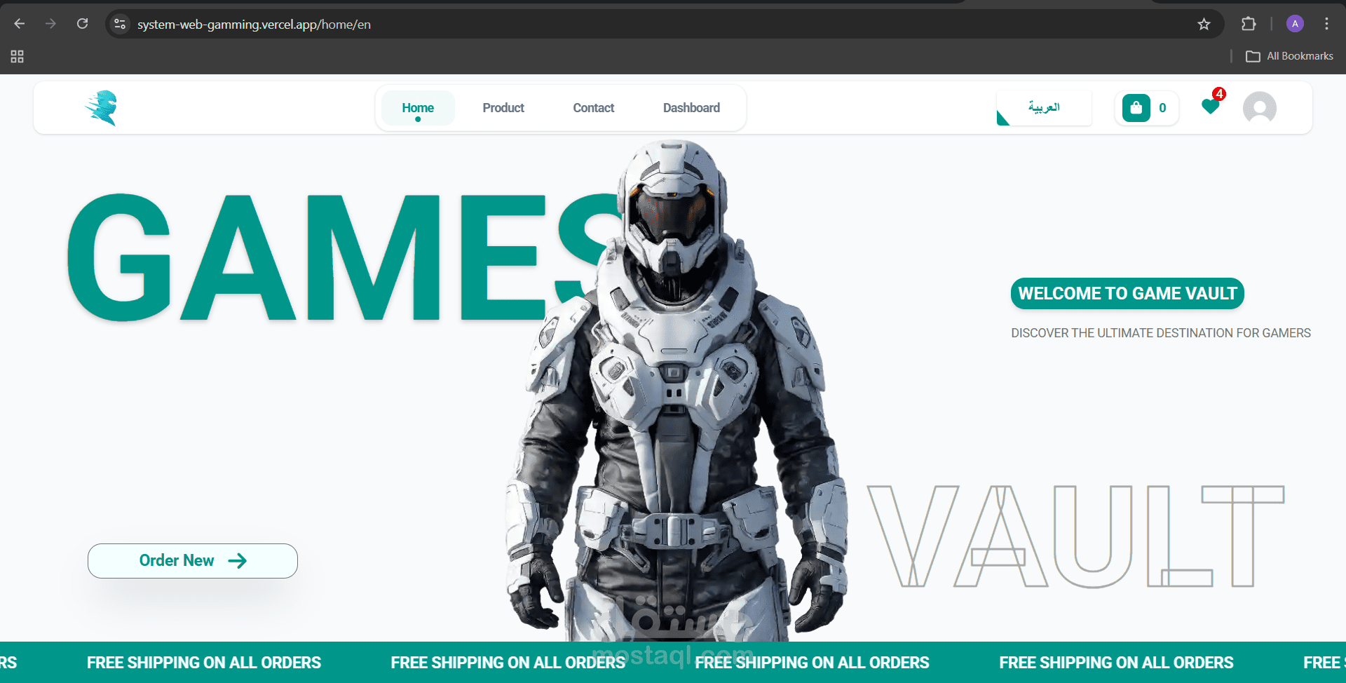 system_ecommerce store
