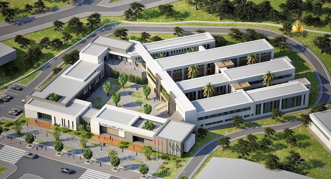 التصميم الإنشائي المتكامل والإشراف الفني على مشروع مجمع تعليمي (Lycée)