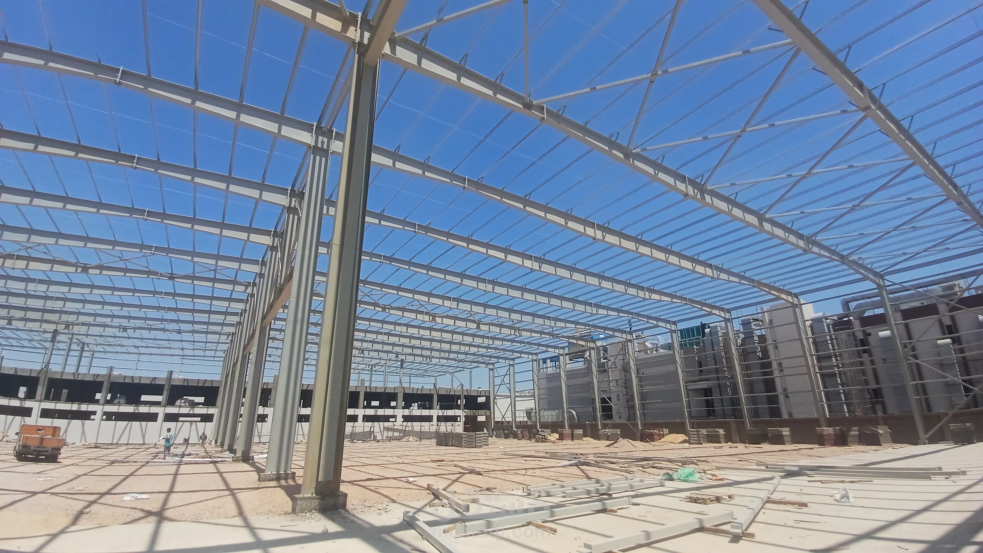 Amial for integrated steel constructions