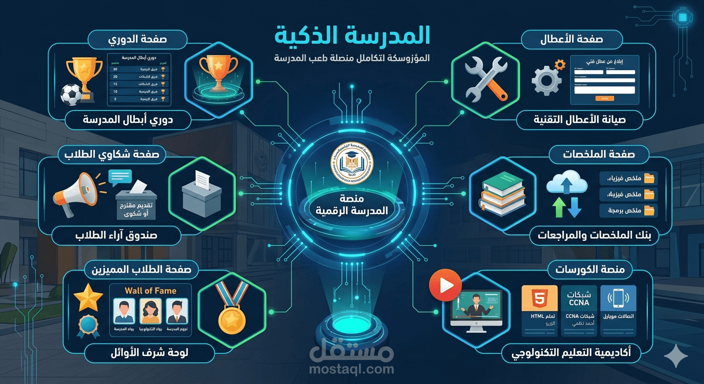 موقع مدرسة ذكية - Smart School