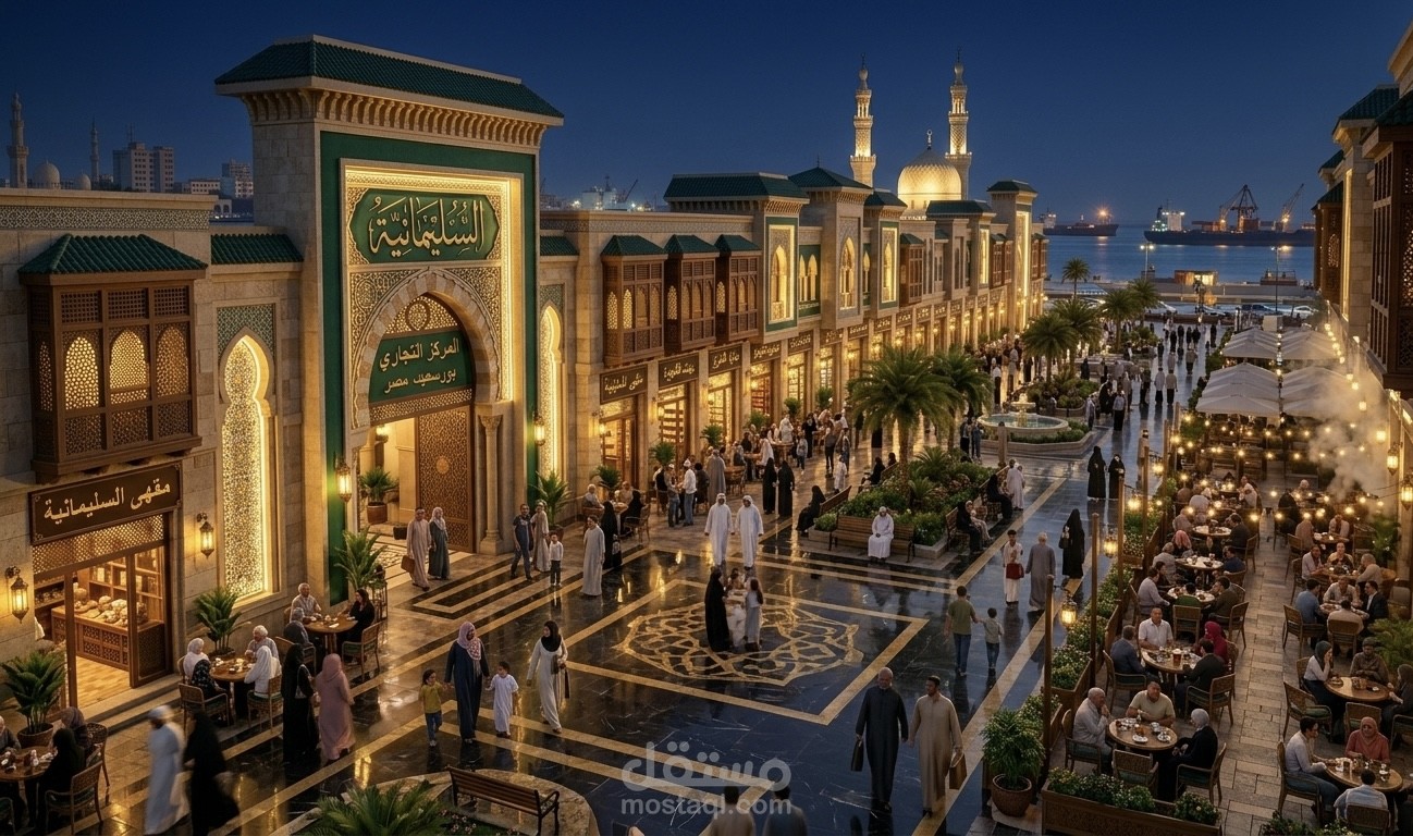 تصميم لمول ترفيهي ديزاين اسلامي