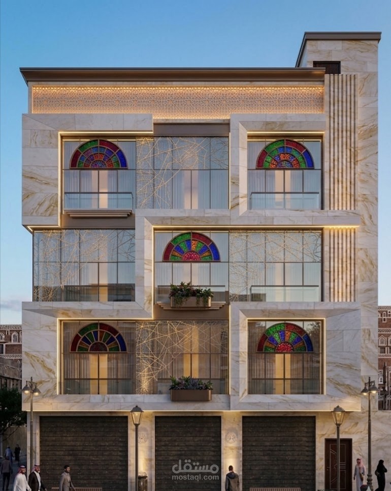 تصميم واجهات معماريه حديثة