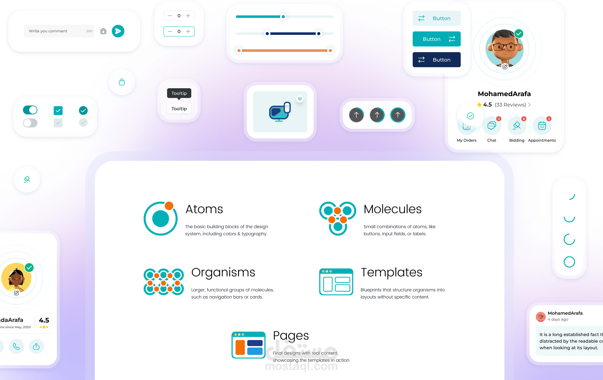 Mazadat Design System - UI UX Design