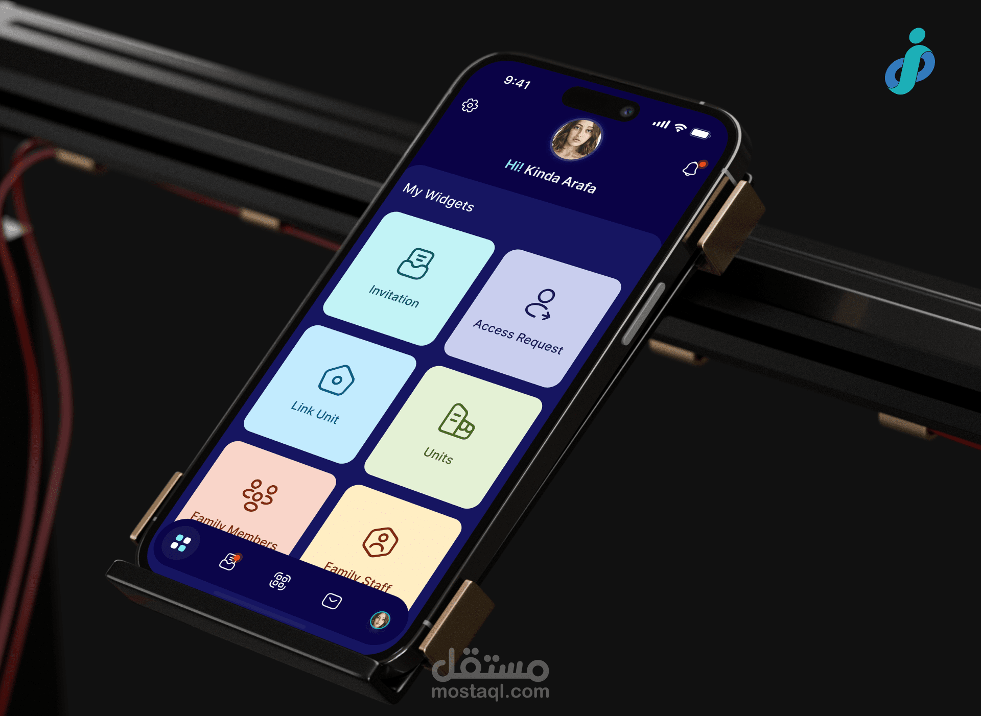 Identity Space - Mobile App UI UX Design