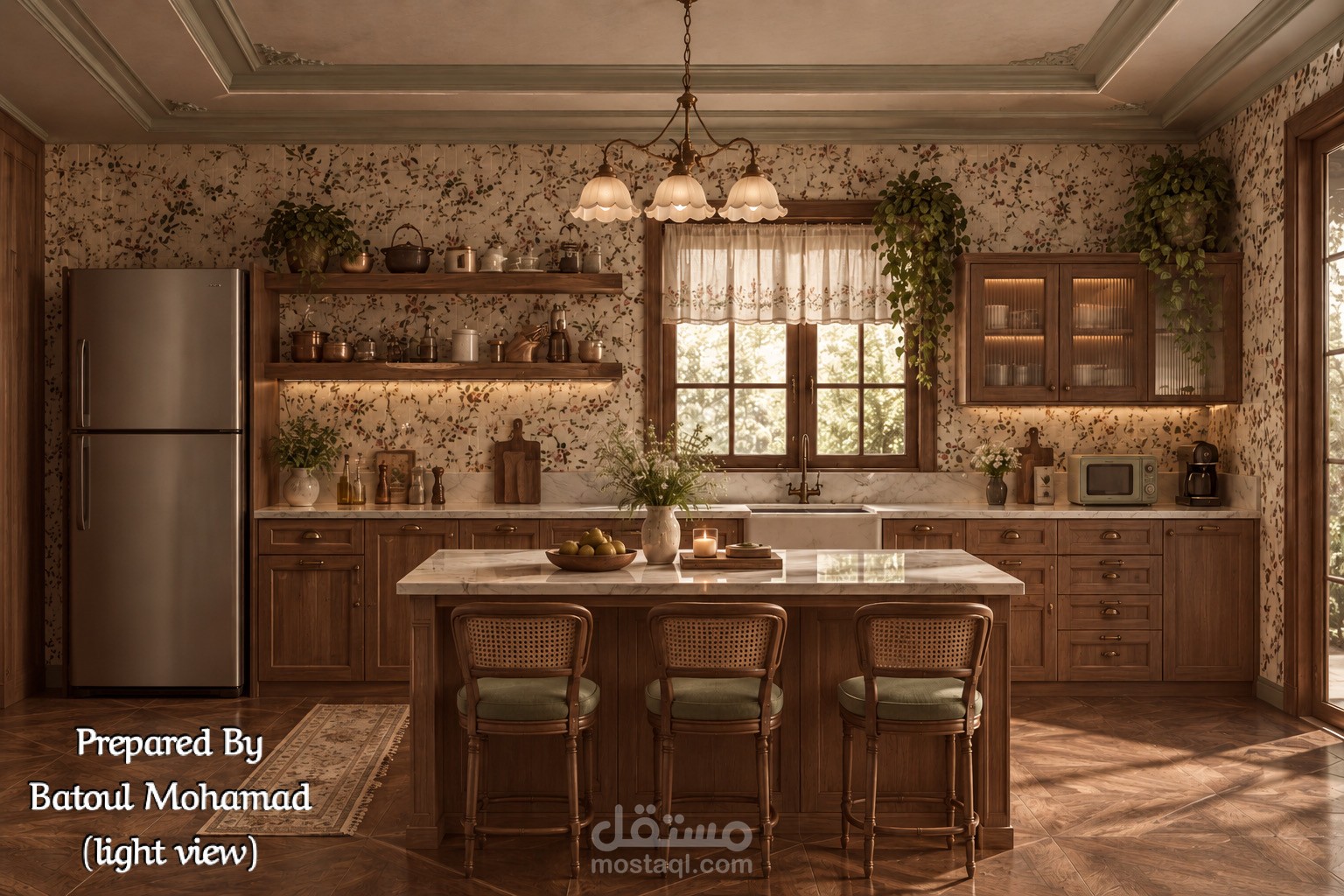 Luxury Villa Interior Design – Retro Retreat Concept