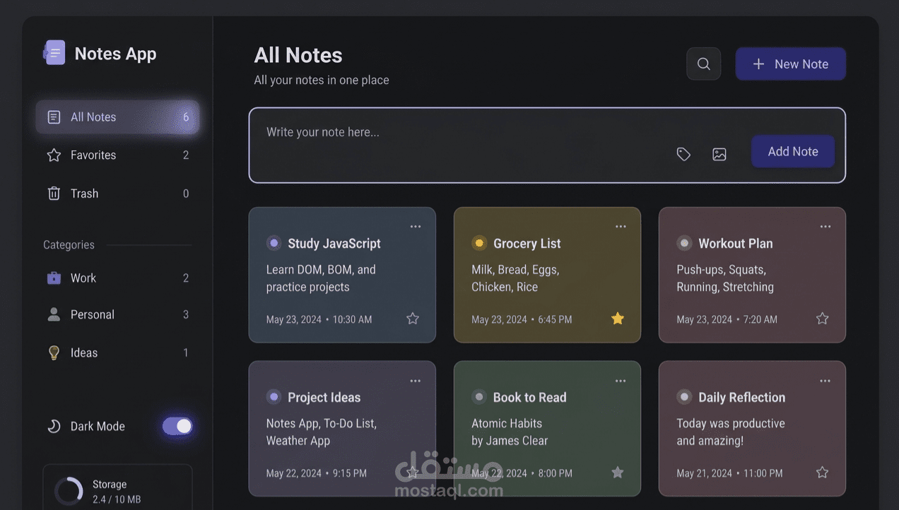 Smart Notes