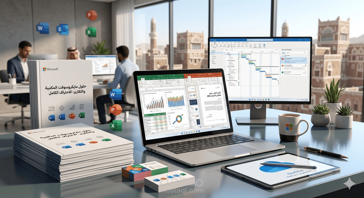 الحلول المكتبية والتقارير: احتراف كامل لمجموعة Microsoft Office