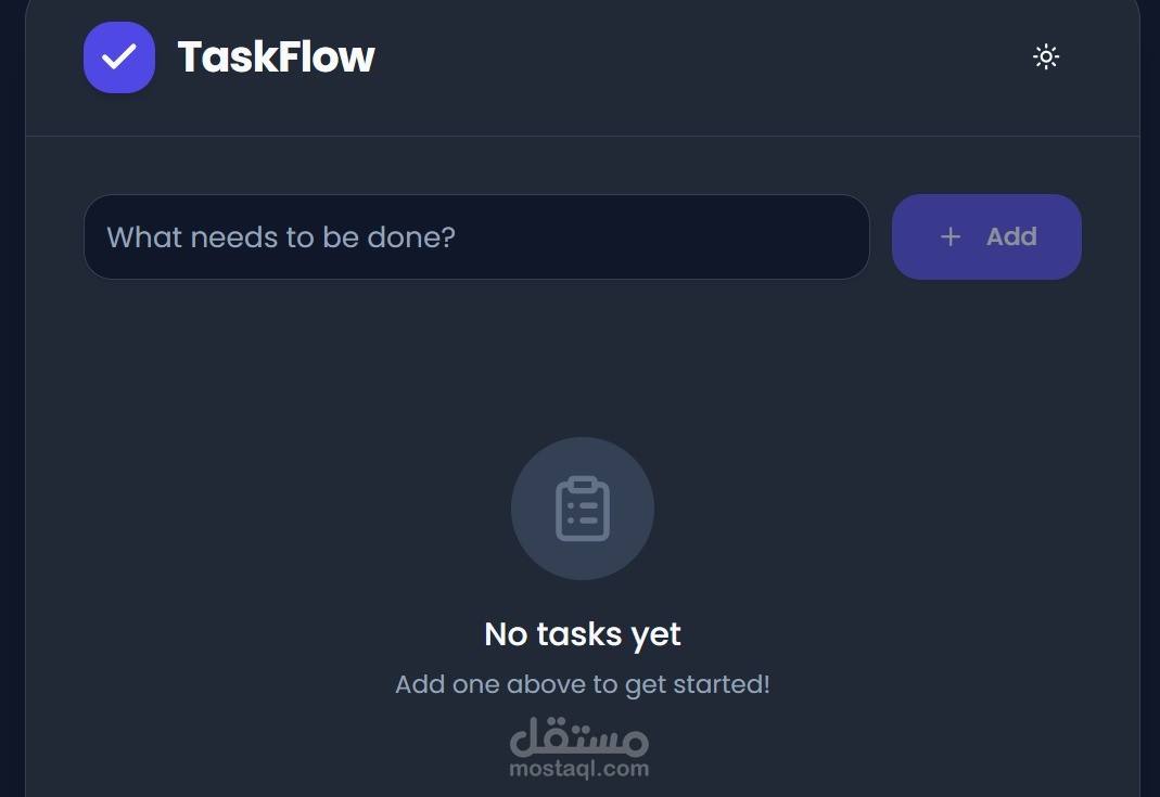 TaskFlow Productivity App