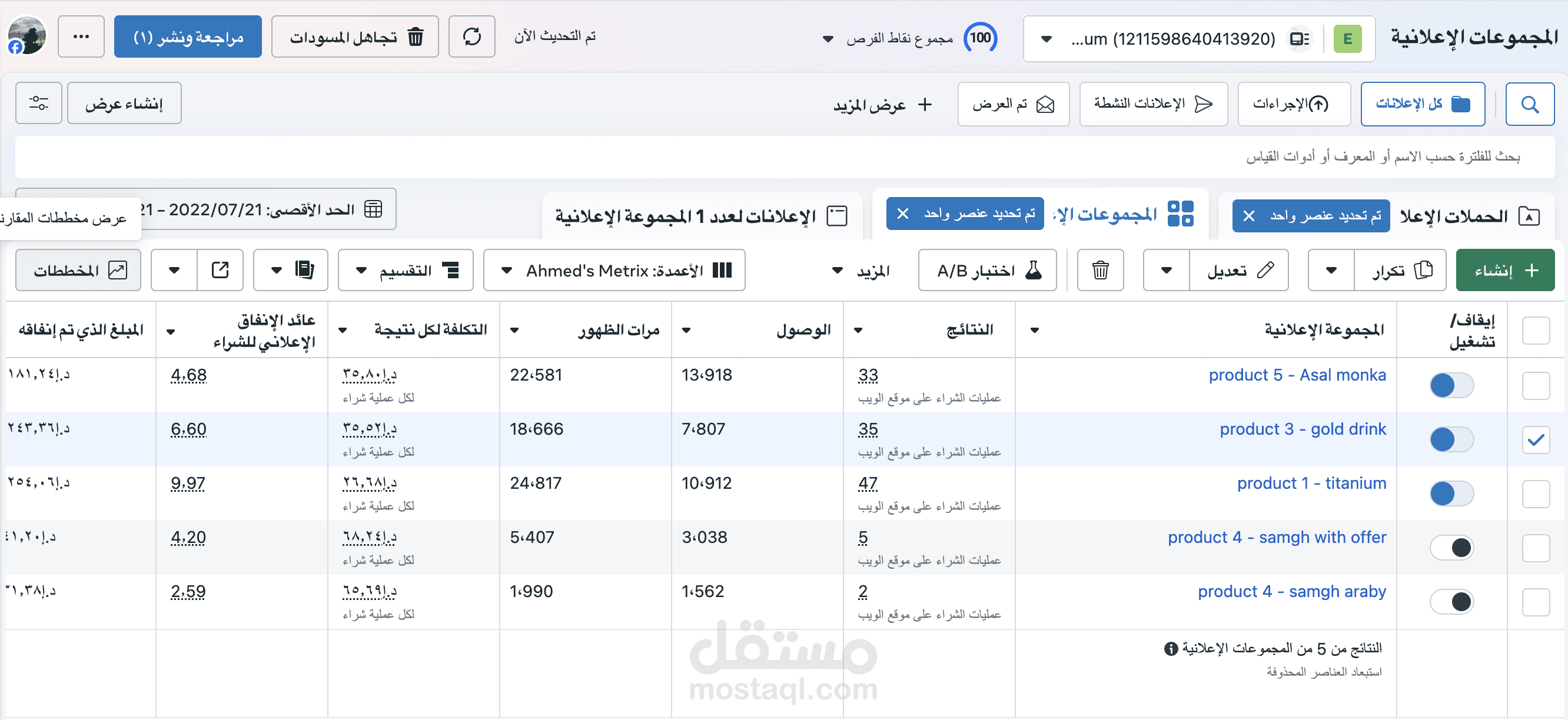 Effective Gum — 100% growth & 9.97x ROAS على Meta Ads